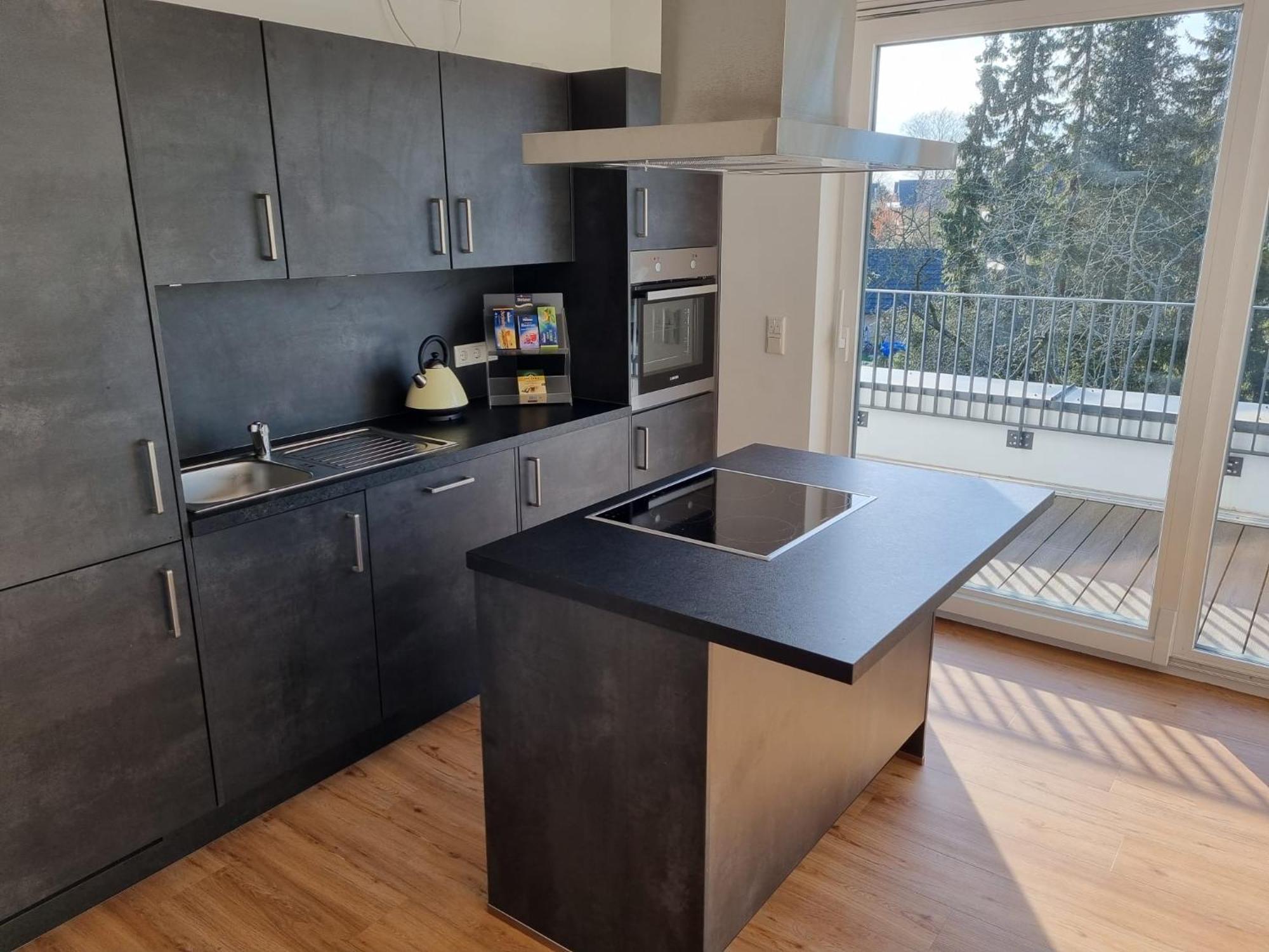 Stylische Penthouse Wohnung Amburgo Esterno foto