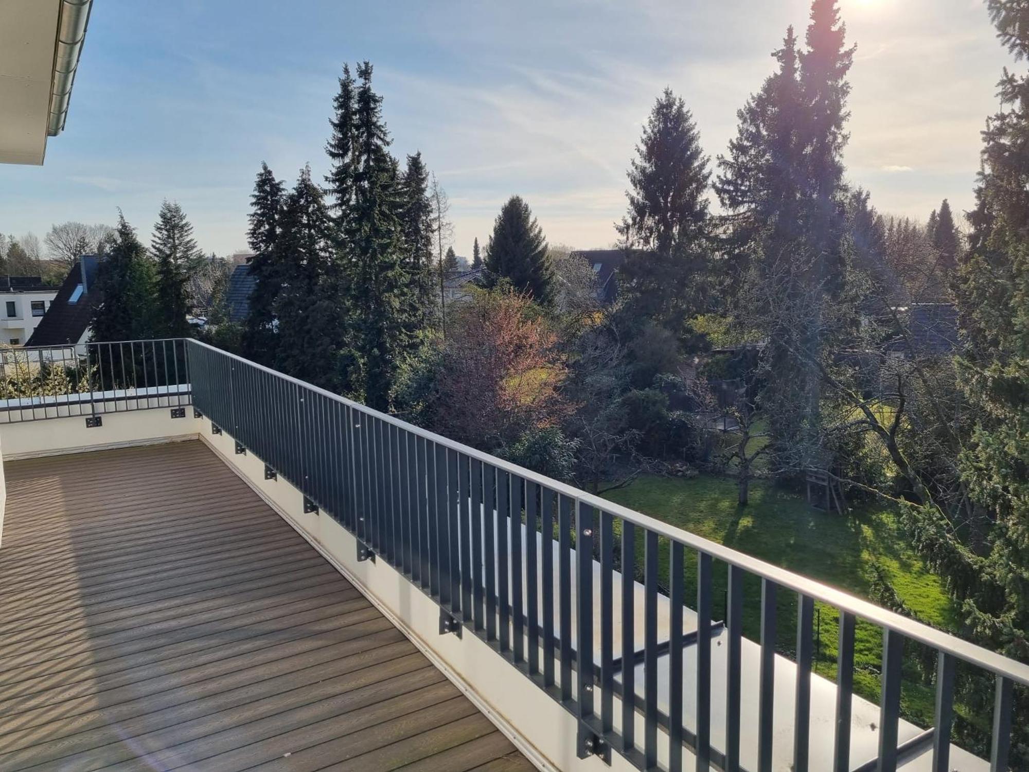 Stylische Penthouse Wohnung Amburgo Esterno foto