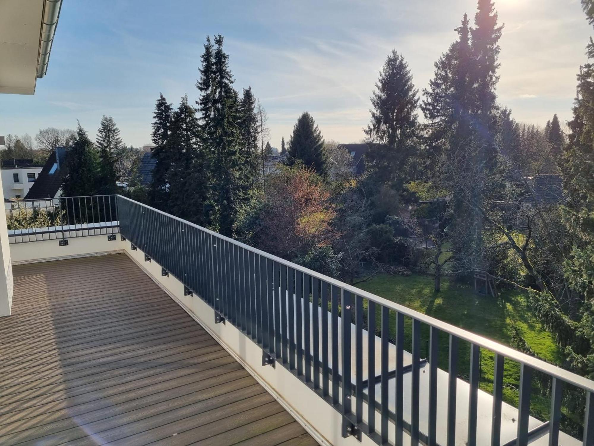 Stylische Penthouse Wohnung Amburgo Esterno foto