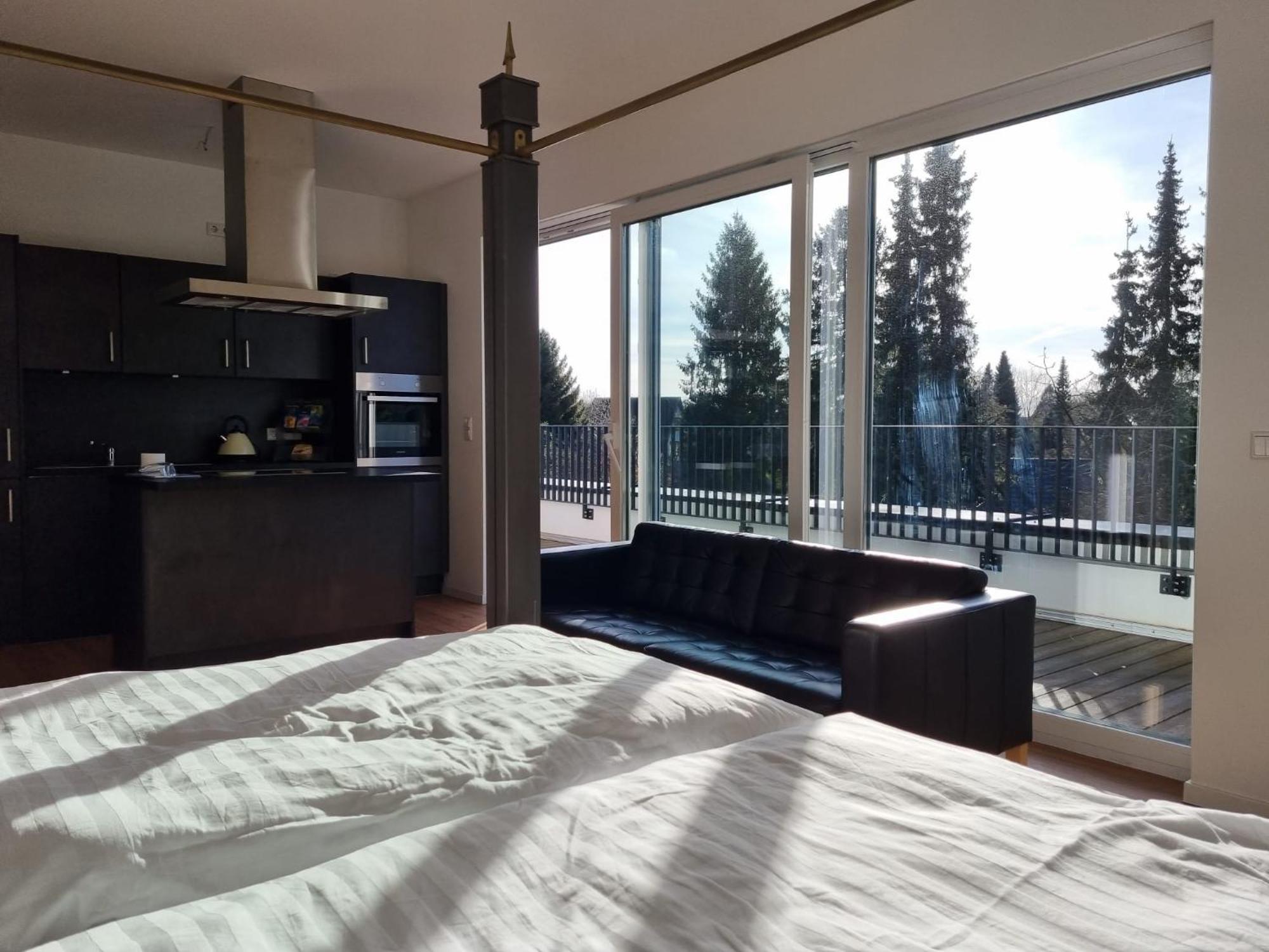 Stylische Penthouse Wohnung Amburgo Esterno foto